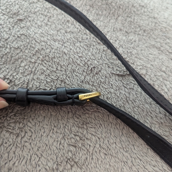 Fossil Cross Body Purse in Brown and Black - Picture 3 of 12